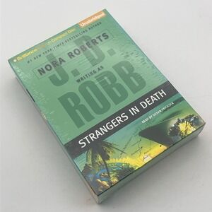 J.D. Robb Strangers in Death Nora Roberts Audiobook CD Unabridged New Sealed